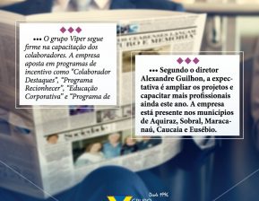 Viper na mídia: empresa é destaque no jornal O Estado