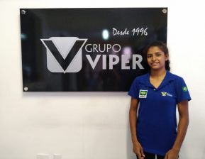 Grupo Viper patrocina a atleta de judô Emily Costa